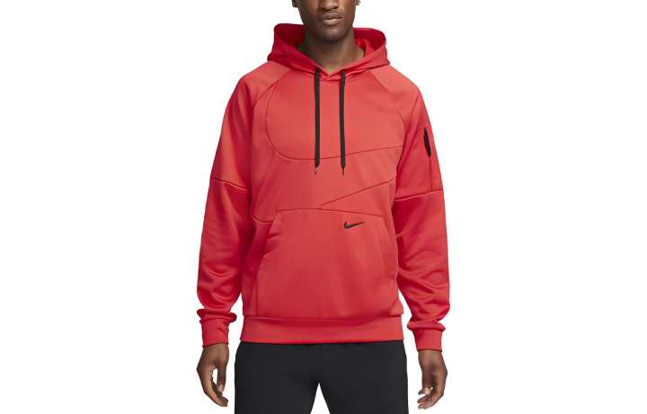 Nike Nike Sweatshirts Men's Orange Hooded Moderate Regular