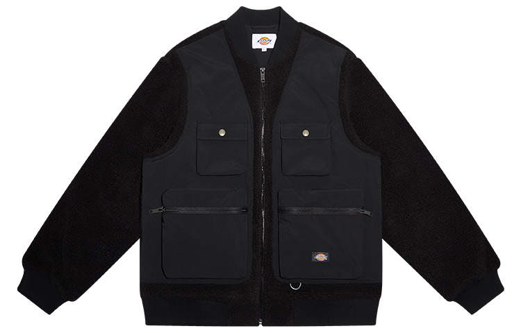 Dickies Dickies Jackets Men's Black Lapel Moderate Workwear