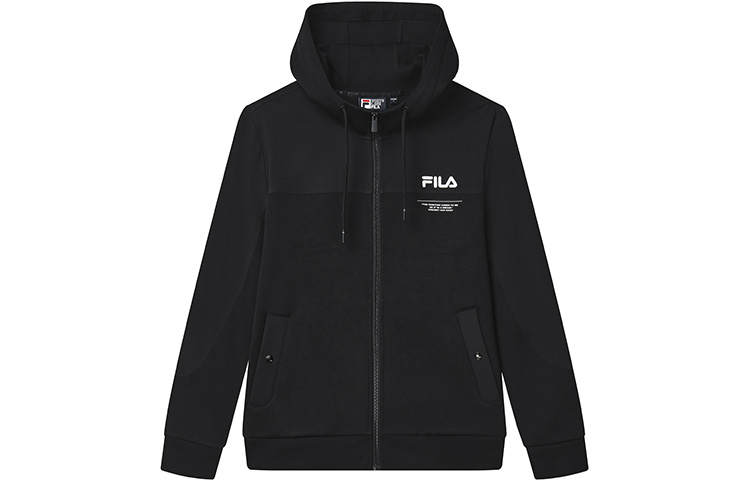 FILA x FANGAOLIANMINGXILIE Jacket Men's Jet Black