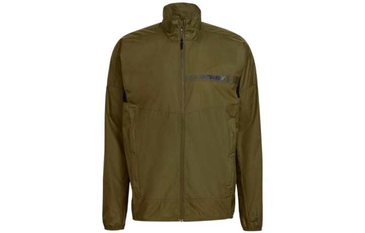 Adidas Adidas Jackets Men's Olive Green Stand Collar Moderate Other