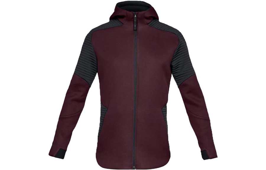 Under Armour Jackets Men's Red Hooded Moderate Other