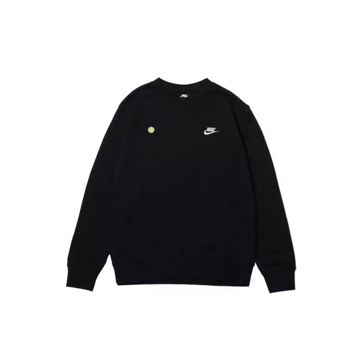 Nike Nike Sweatshirts Men's Black Crew Neck Moderate Regular