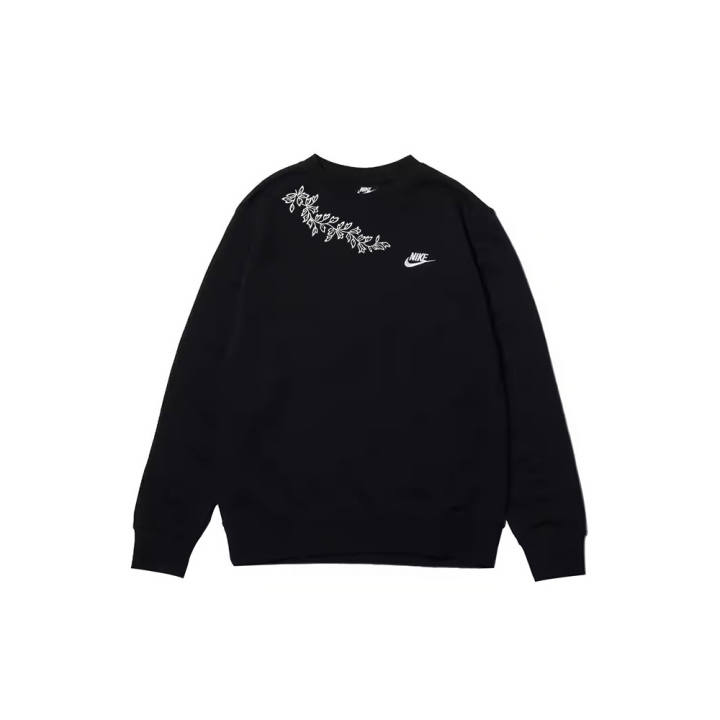 Nike Nike Sweatshirts Men's Black Crew Neck Moderate Regular