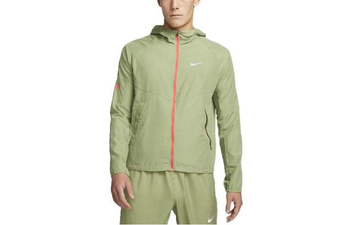 Nike Nike Jackets Men's Green Hooded Moderate Other