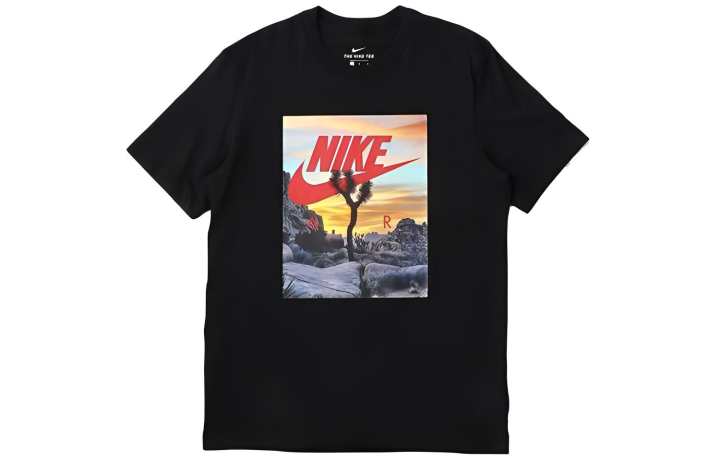 Nike Nike Set in Sleeve T Shirt Men's Black