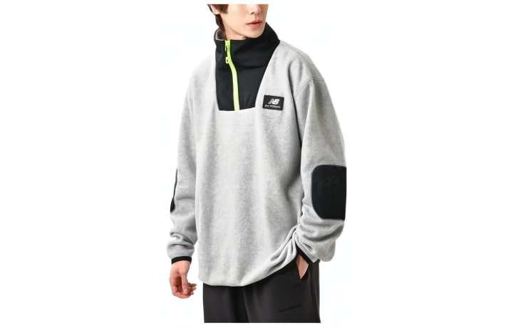 New Balance New Balance At Jackets Men's Gray Turtleneck Moderate Other