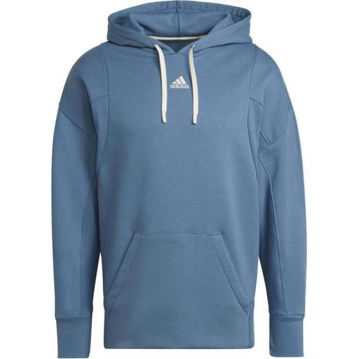 Adidas Adidas Clothing Sweatshirts Men's Blue Hooded Moderate