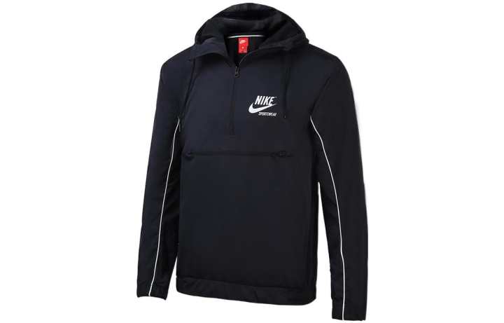 Nike Nike Jackets Men's Black Hooded Moderate Other