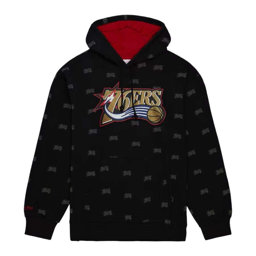 Mitchell Ness Mitchell Ness x NBA Philadelphia 76ers Sweatshirt Men's Black