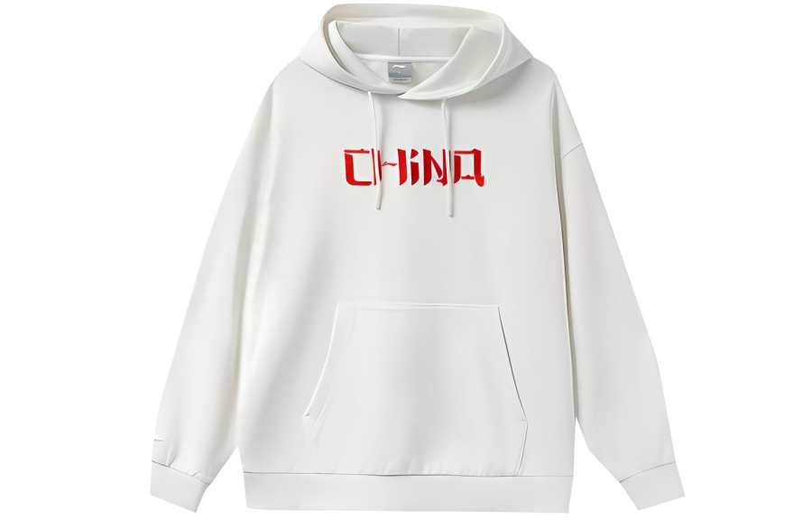 Li-Ning Li Ning Sports Fashion Collection Sweatshirt Unisex White