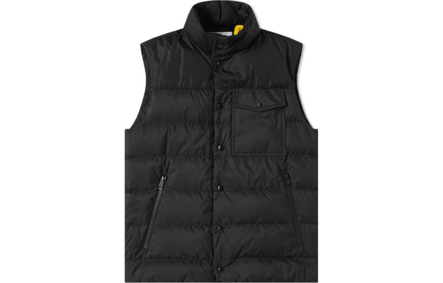 MONCLER GENIUS X Fujiwara Hiroshi FRGMT Vest Men's Black