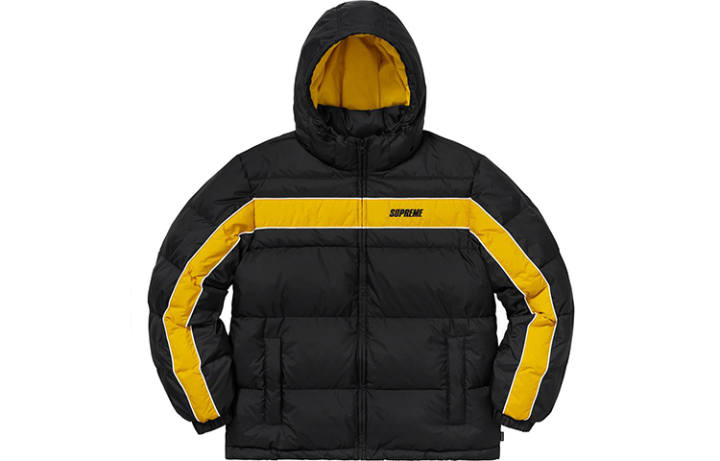 Supreme Supreme Stripe Panel Down Jacket