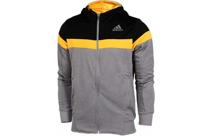 Adidas Adidas Jackets Men's Gray Hooded Moderate Other