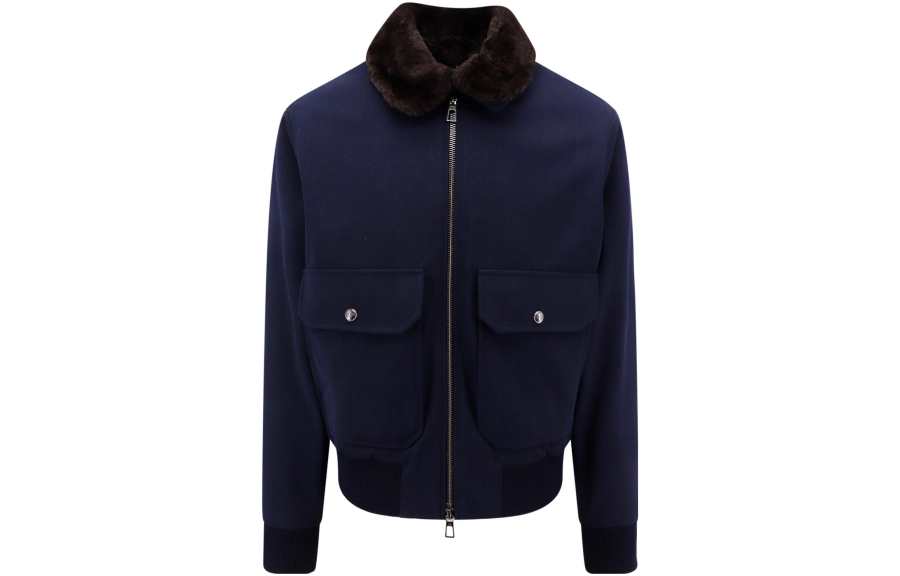 Loro Piana Jackets Men's Blue Moderate