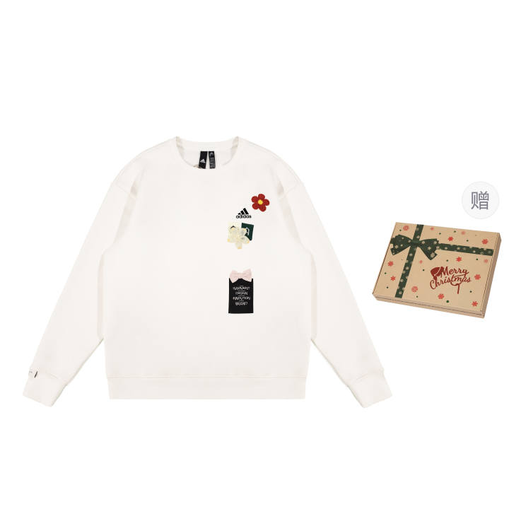 Adidas Adidas Sweatshirt Unisex Gift Box Set Ecru