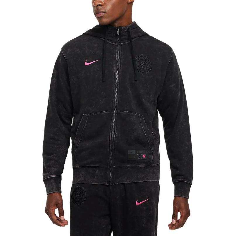 Nike Nike Chelsea Fc Club Third Men's Nike Soccer Full-Zip French Terry Hoodie