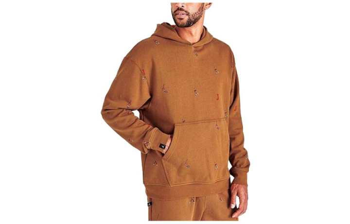 Jordan Jordan Essential AOP Jackets Men's Brown Moderate