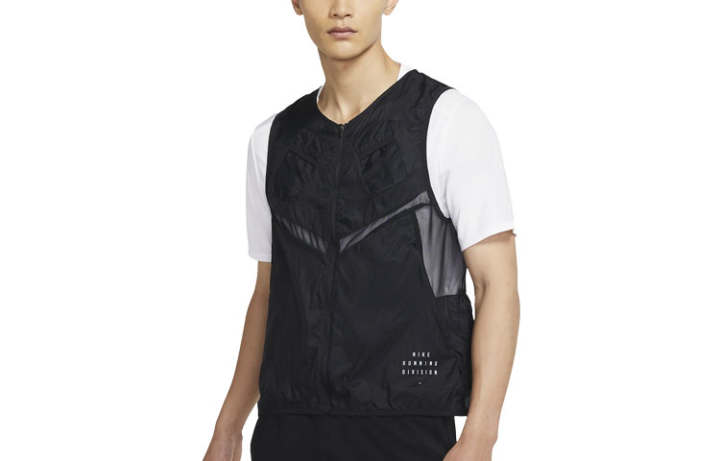Nike Nike Vests Men's Black V Neck Thin Urban Techwear