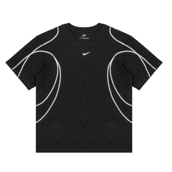 Nike Nike T Shirts Unisex Black Crew Neck Moderate Straight Fit