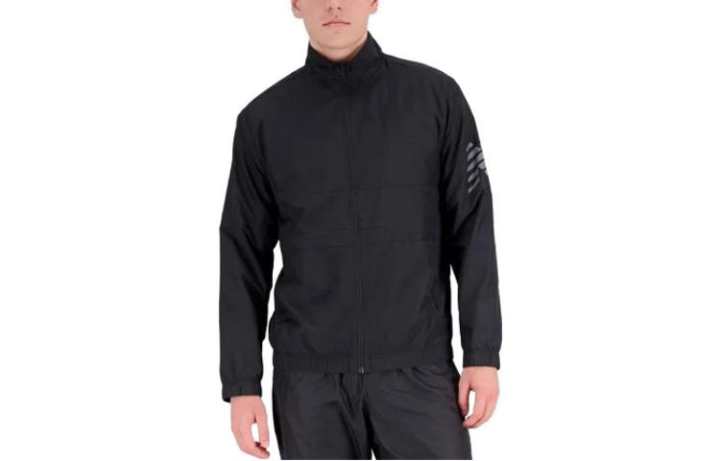 New Balance New Balance Jackets Men's Black Stand Collar Moderate Other