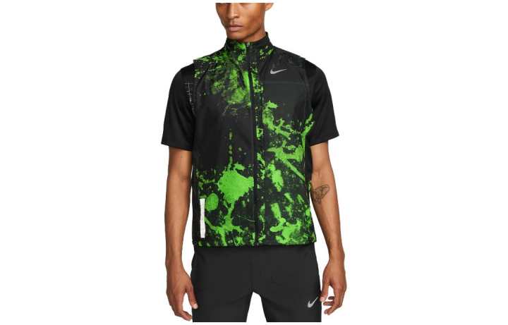 Nike Nike Jackets Men's Black Green Stand Collar Moderate Other