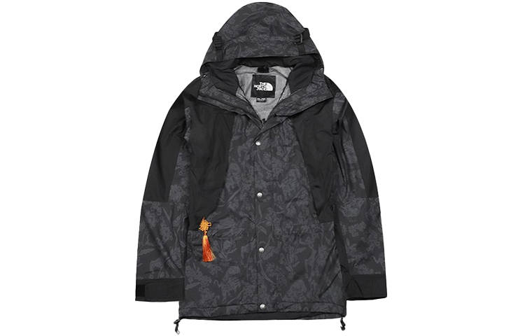THE NORTH FACE Urban Exploration Outdoor Hiking Waterproof And Windproof Windbreaker Jacket Unisex Black