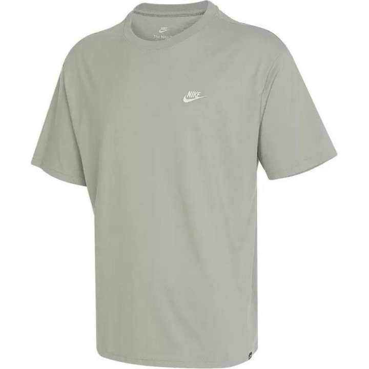 Nike Nike T Shirts Men's Light Green Crew Neck Moderate Straight Fit