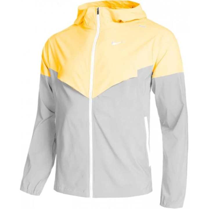 Nike Nike Jackets Men's Yellow Gray Hooded Moderate Other
