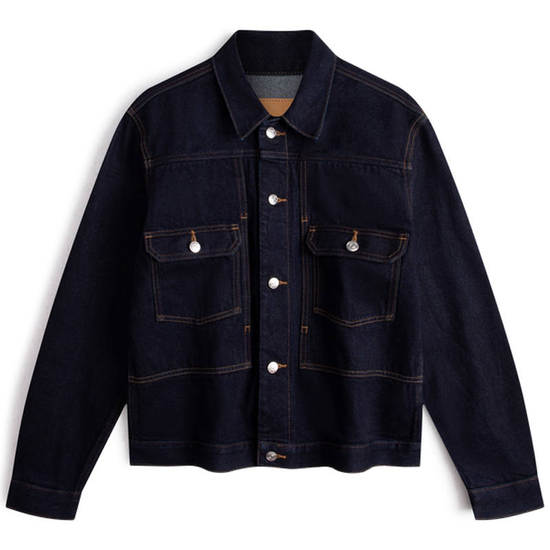 CALVIN KLEIN Simple Collection Denim Jacket Unisex