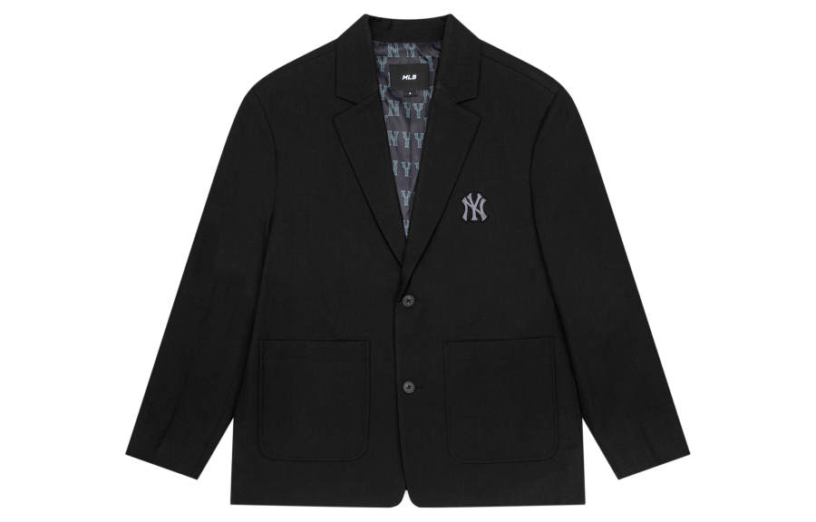 MLB Business Suits Unisex Black V Neck Moderate Business Suit