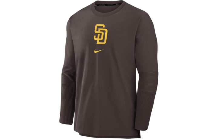 Nike Nike San Diego Padres Authentic Collection Player Men's Nike Dri FIT Mlb Pullover Jacket