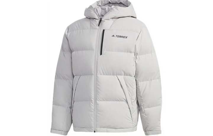 Adidas Adidas Down Jacket Winter Men's Gray White
