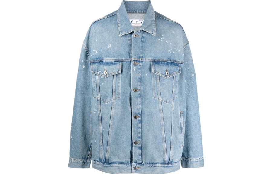 OFF-WHITE OFF WHITE SS23 Denim Jacket Men's