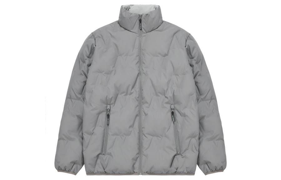 New Balance New Balance Down Jackets Men's Gray Stand Collar Moderate Other