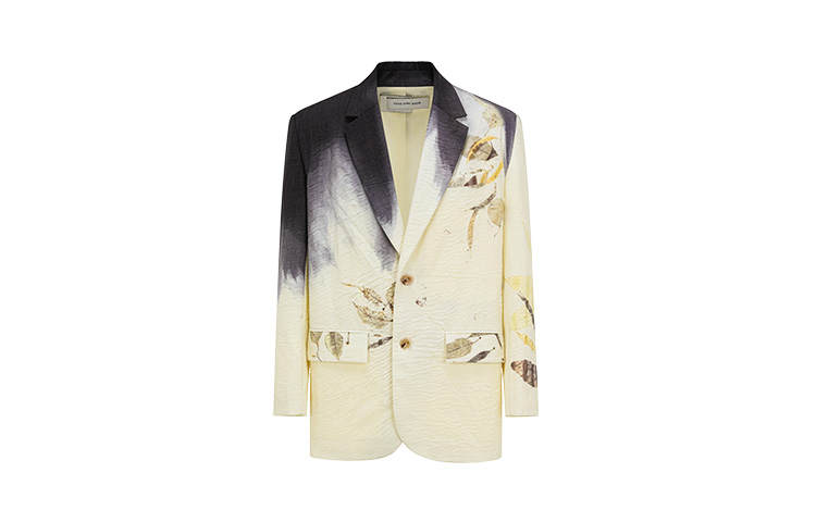 Feng Chen Wang Feng Chen Wang natural-dye single-breasted blazer