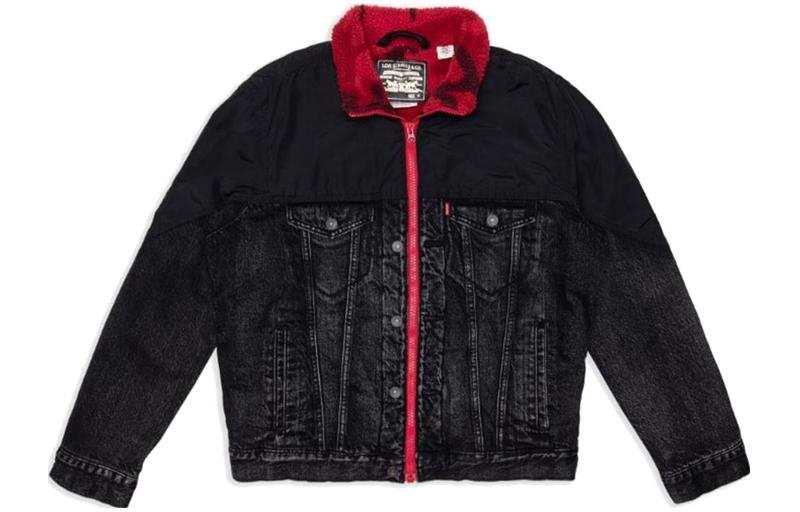 Levis Levis Denim Jacket Men's Pitch Black Gray