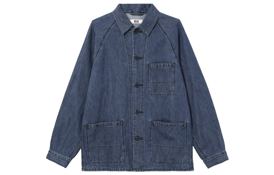 UNIQLO Denim Jacket Unisex Blue