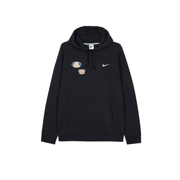 Nike Nike Sweatshirts Men's Black Hooded Moderate Regular