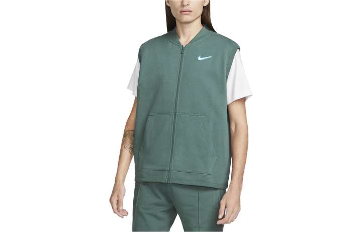 Nike Nike Vests Men's Faded Spruce Baseball Collar Moderate Other