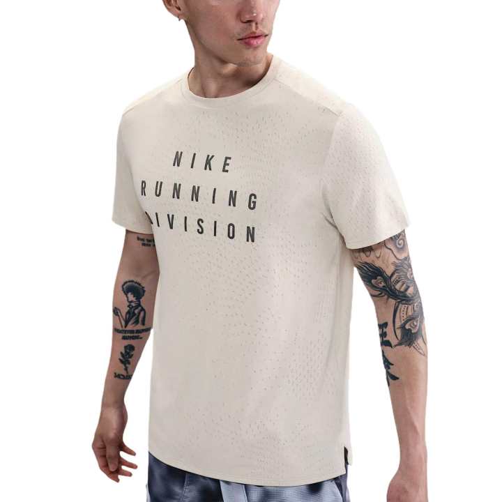 Nike Nike Dri Fit T Shirt Men's Light Beige