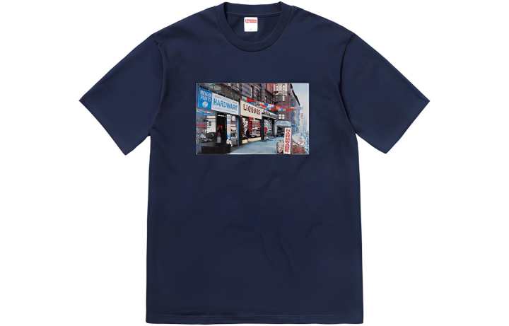 Supreme Supreme SS18 T Shirts Unisex Crew Neck Moderate