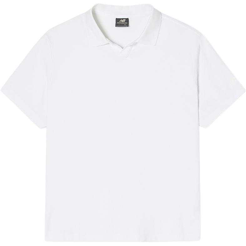 New Balance New Balance FROZENSEMI Over FIT OPEN CARAT Polo Shirt Men's 10 White