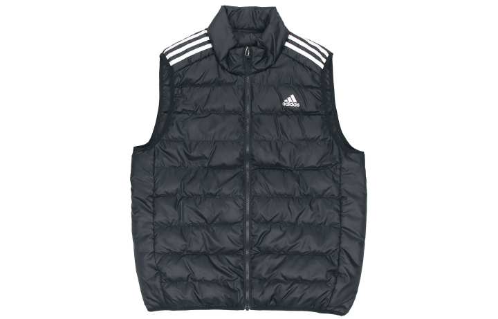 Adidas Adidas Vests Men's Black Stand Collar Moderate Other