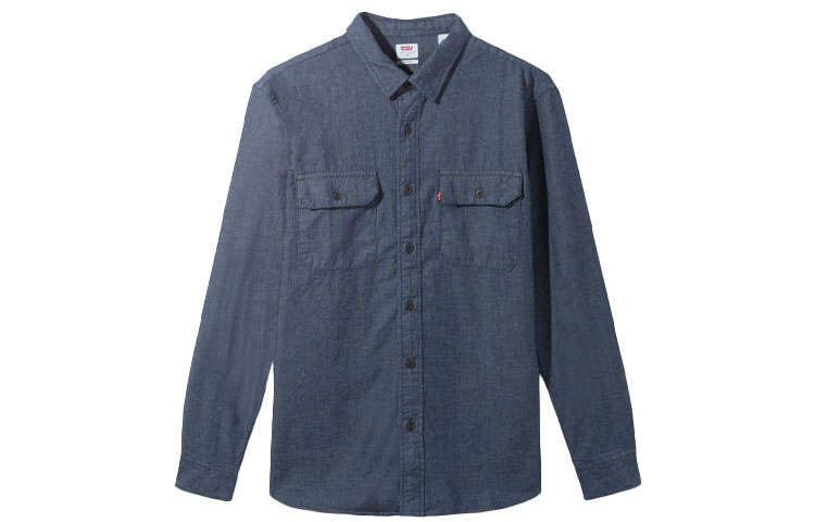 Levis Levis Denim Jackets Men's Blue Lapel Moderate