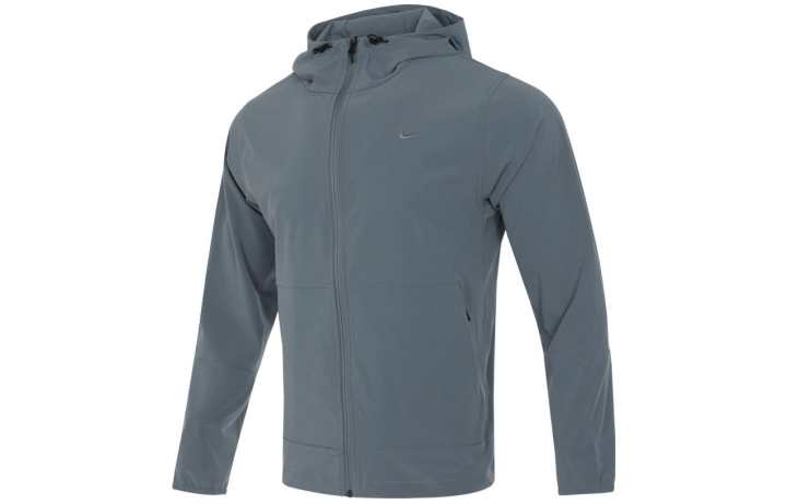 Nike Nike Jackets Men's Gray Hooded Non Detachable Moderate