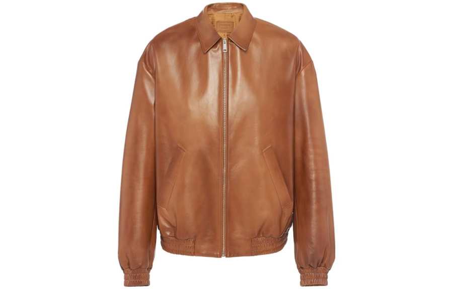 PRADA PRADA Nappa leather Bomber Jacket