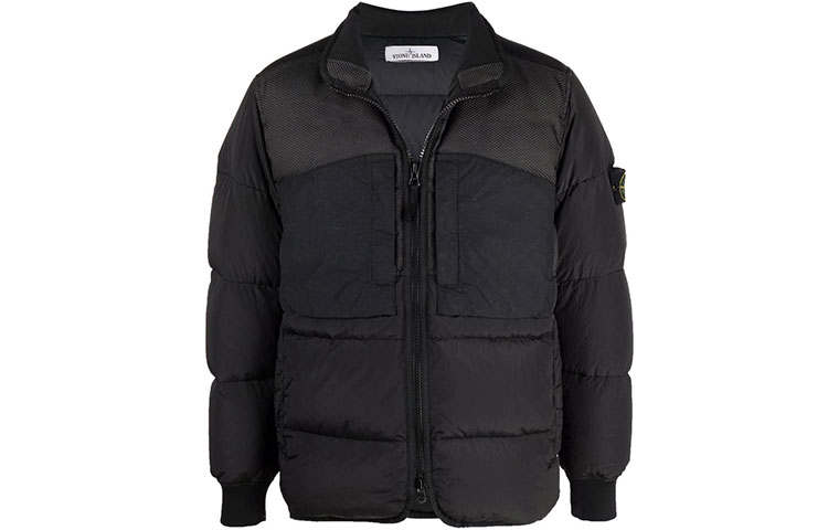 STONE ISLAND STONE ISLAND Winter Down Jacket Unisex Black