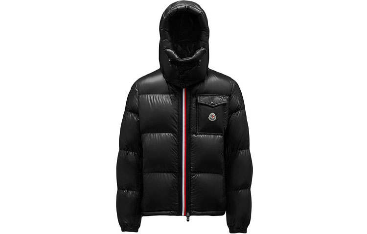 Moncler Moncler high-shine padded jacket