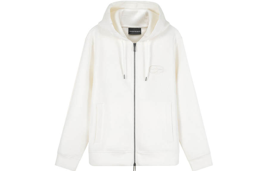 EMPORIO ARMANI SS23 Jackets & Coats Men's Ecru
