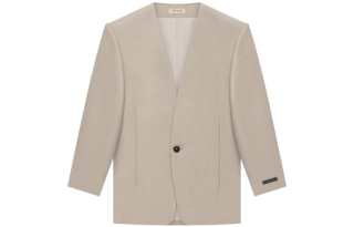 Fear Of God SS23 Eternal Business Suits Unisex Beige V Neck Moderate Business Suit